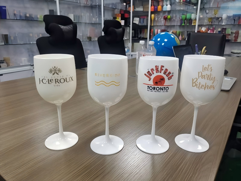 Acrylic Wine Glass