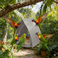 📢📢50% OFF !! ⏰Hanging Bird Feeder for Garden with Roof🐦